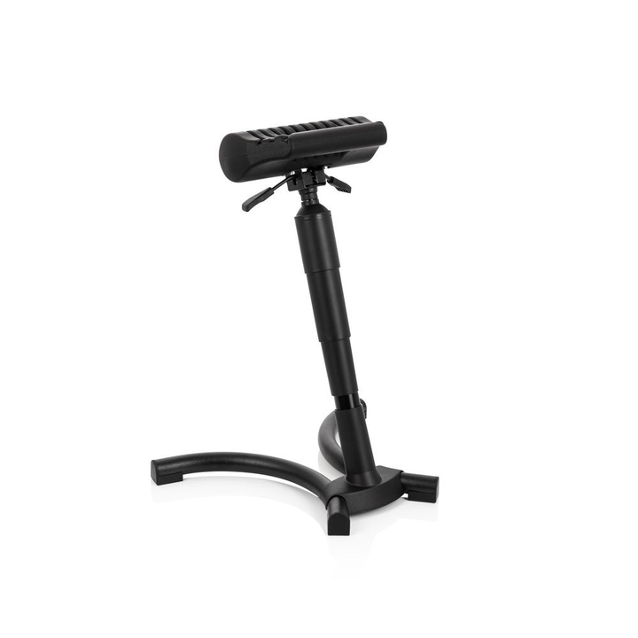 hjh OFFICE Stehhilfe Arbeitsstuhl TOP WORK 33 PU schwarz Schaum Stuhl Möbel Büro
