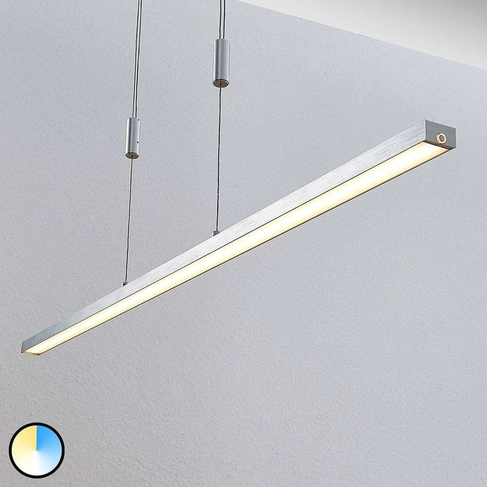 Lucande Myron Led Hängeleuchte Pendelleuchte Deckenlampe Lampe Alu Touchdim35 B-Ware