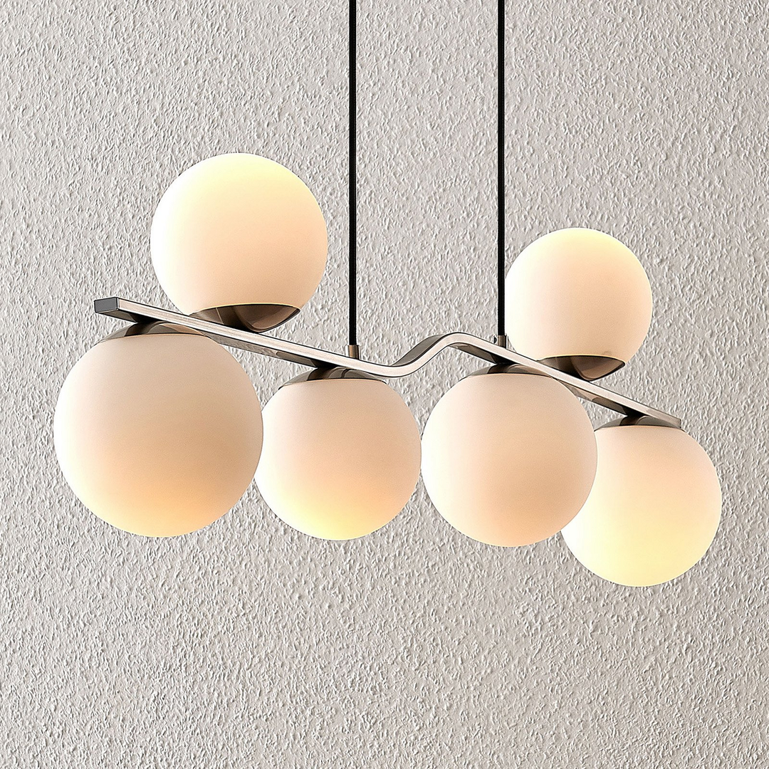 Lindby Avalyn Hängeleuchte Deckenlampe Pendelleuchte Lampe Leuchte Weiß Nic299 B-Ware - 4251096572858