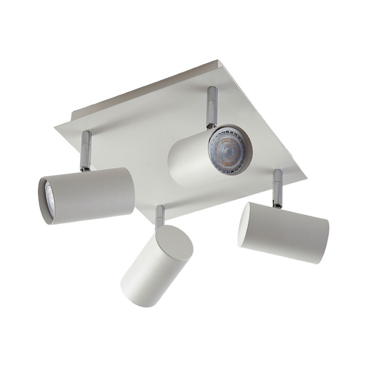 B-Ware Lindby Quadratische Led Deckenlampe Iluk Deckenlampe Leuchte Lampe Vierflammig