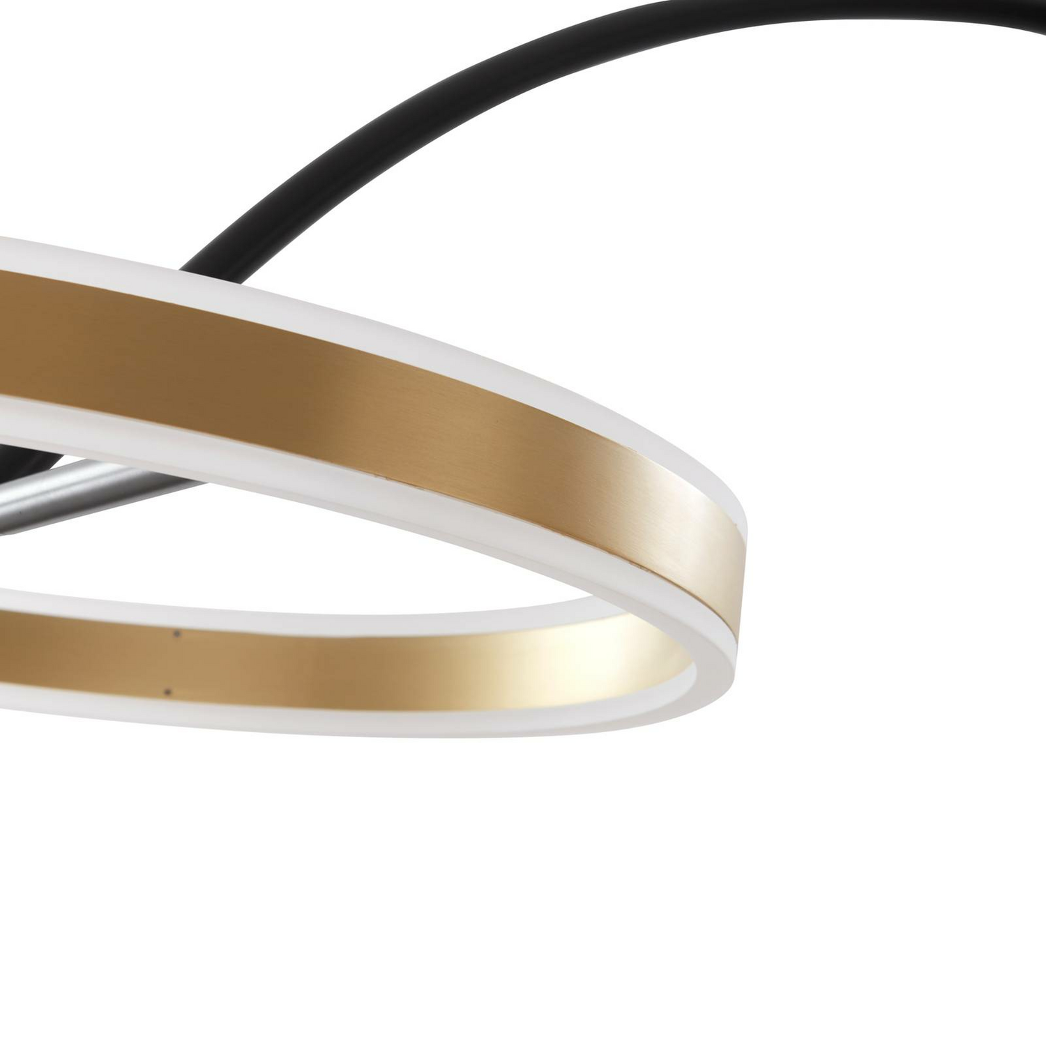 B-Ware Lucande Yekta Led Bogenstehlampe Stehlampe Stehleuchte Leuchte Stepdim Messing