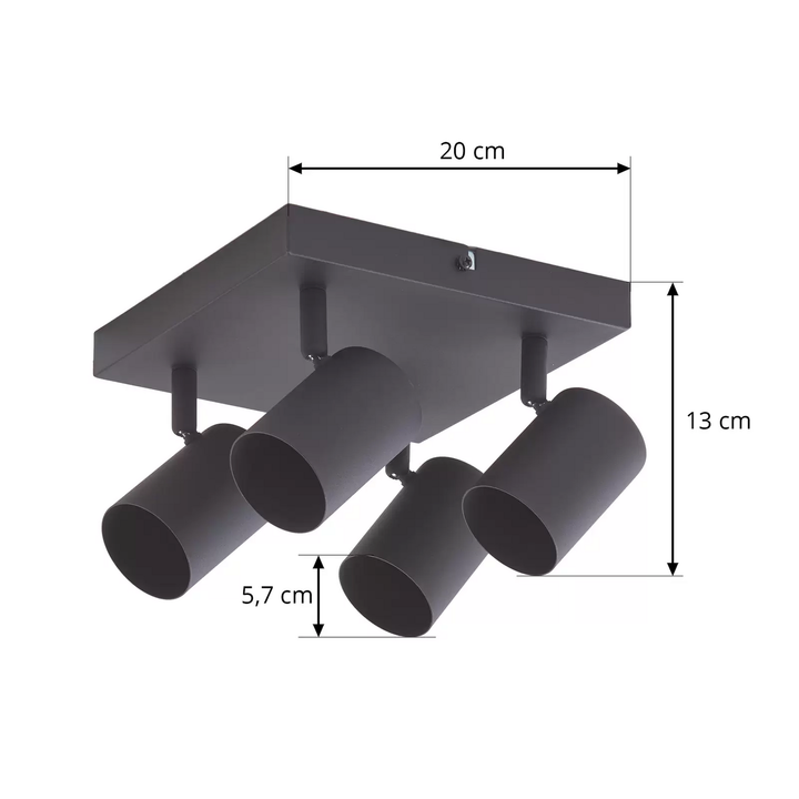 Lindby Jorell Deckenspot Deckenlampe Deckenleuchte Lampe Leuchte Deckenlicht325 B-Ware