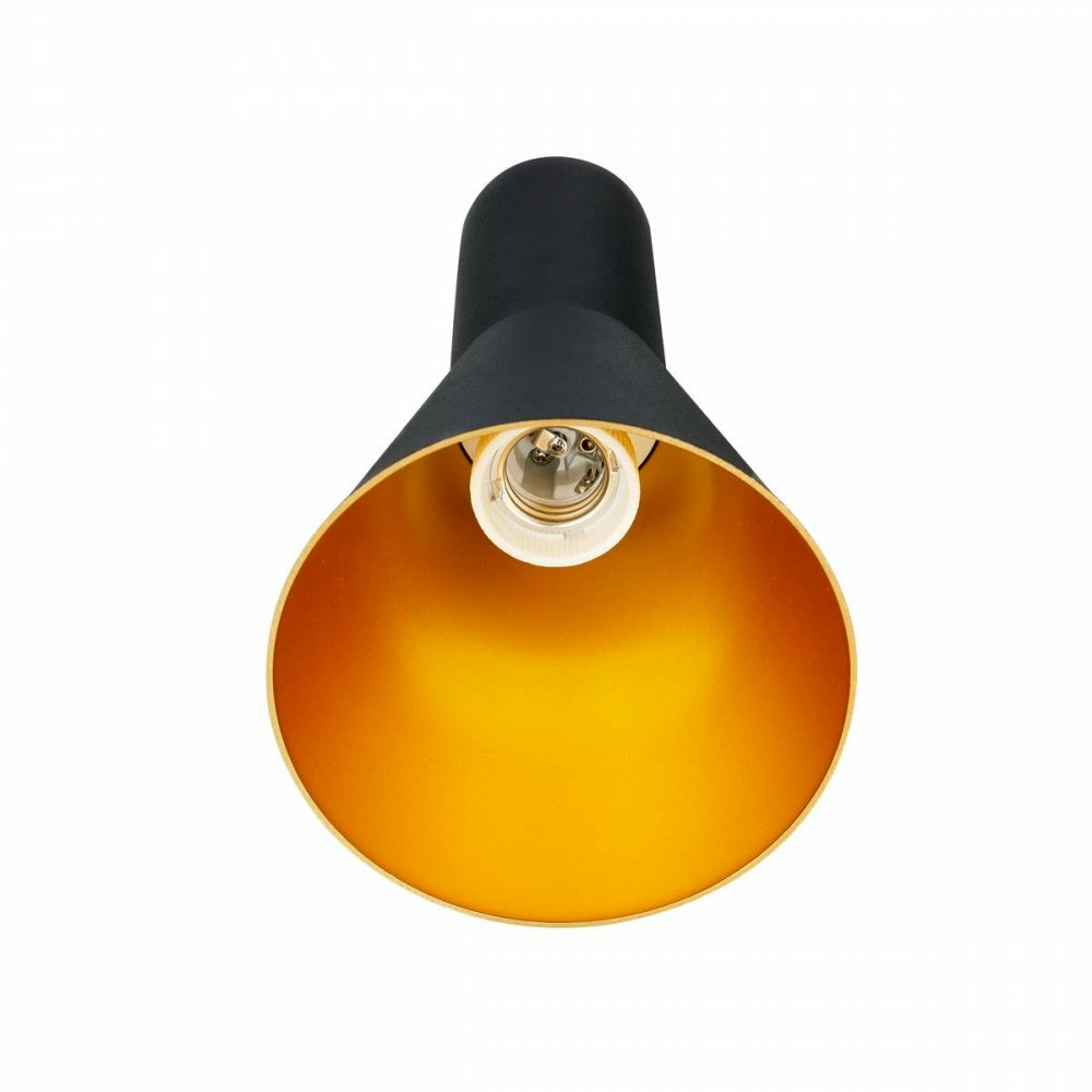 B-Ware Slv Phelia Hängeleuchte Hängelampe Deckenlampe Leuchte Lampe Schwarz Gold ø 13cm