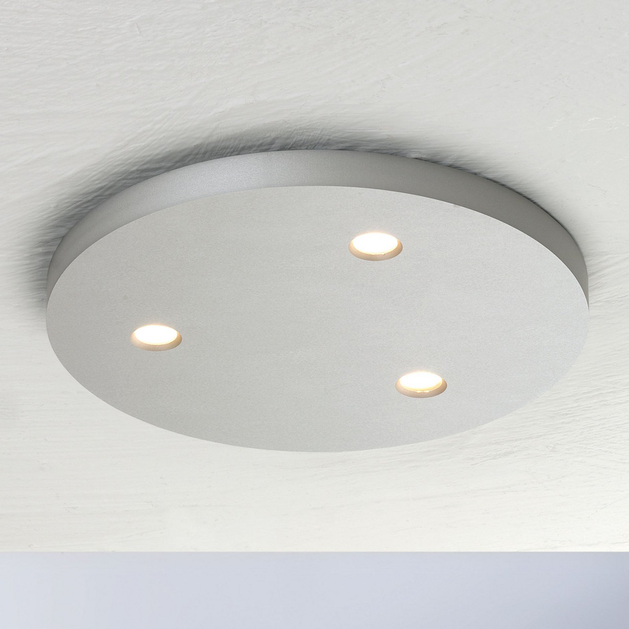 Bopp Close Led Deckenlampe 3 Flammig Rund Alu Deckenleuchte Lampe Leuchte Spot B-Ware - 4011895496027