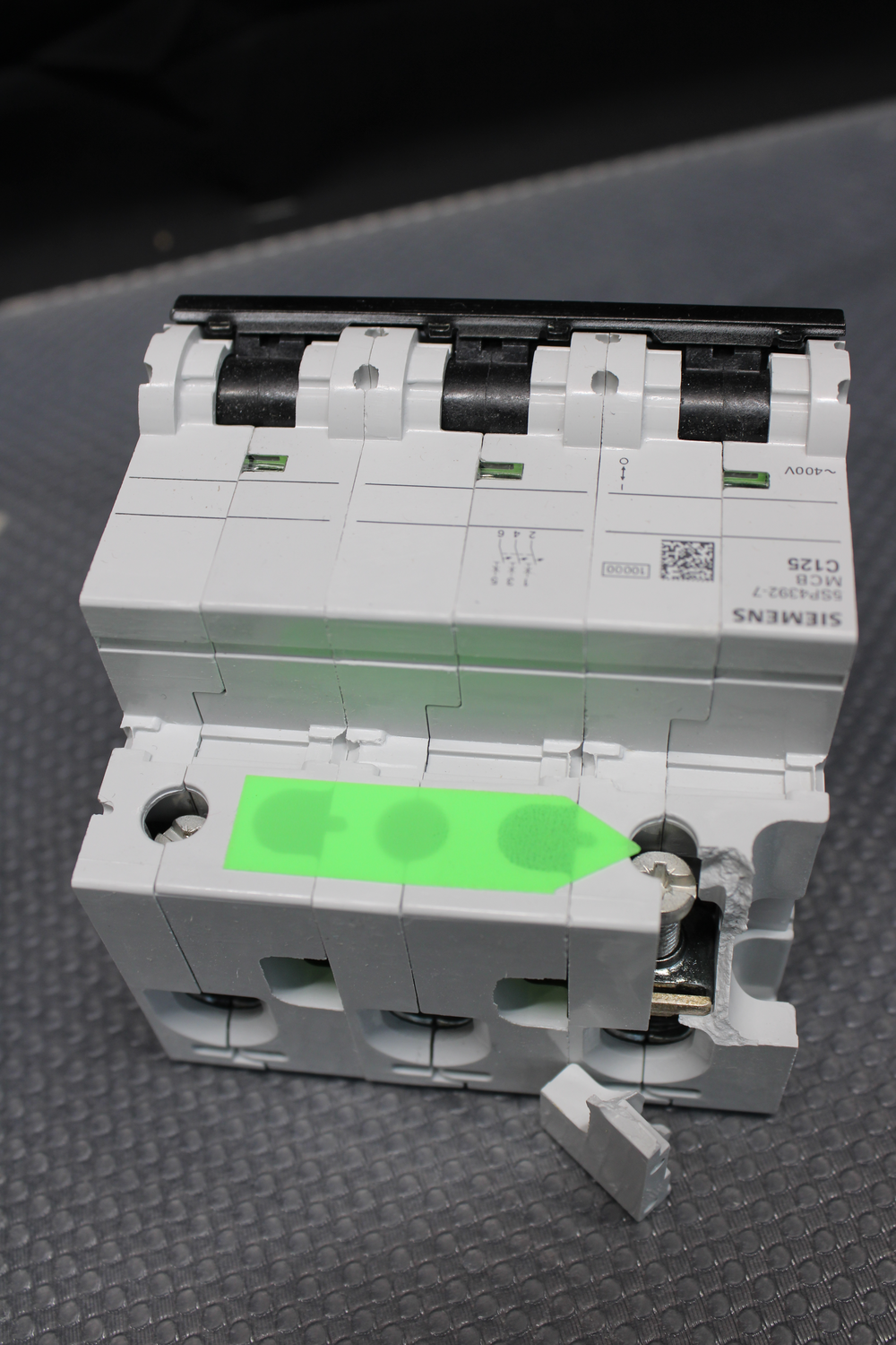 B-Ware Siemens 5SP43927 5SP4392-7 Leitungsschutzschalter 400V 10kA SIEHE TEXT/FOTOS