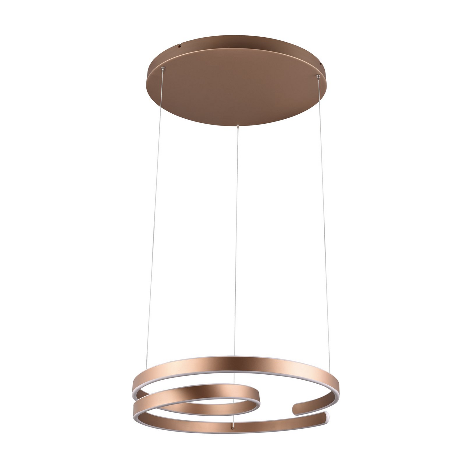 Trio Lighting LED-Hängeleuchte Marnie switch-dim kaffee Hängelampe SIEHE TEXT