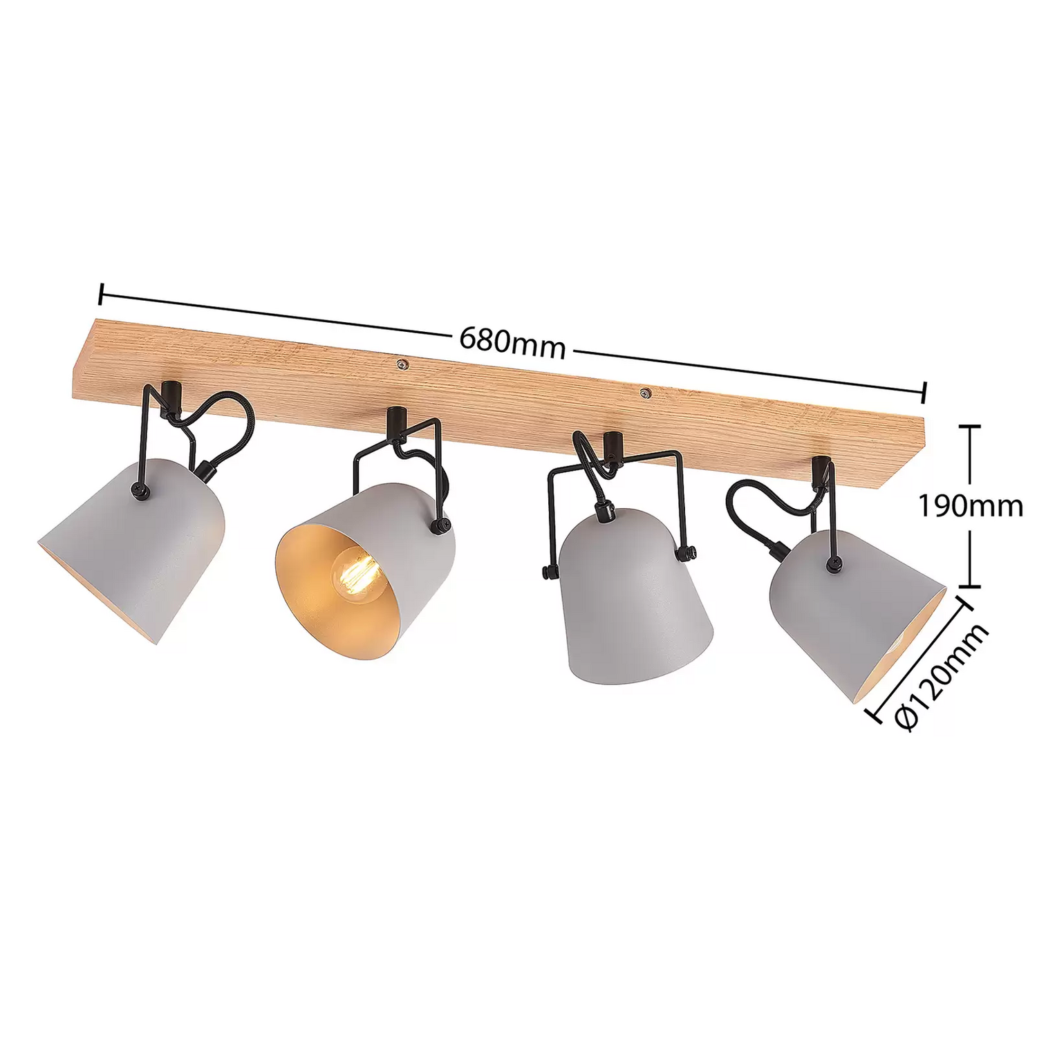 Lindby Adalin Deckenlampe Deckenleuchte Leuchte Lampe Spotlampe Deckenlicht E14 B-Ware