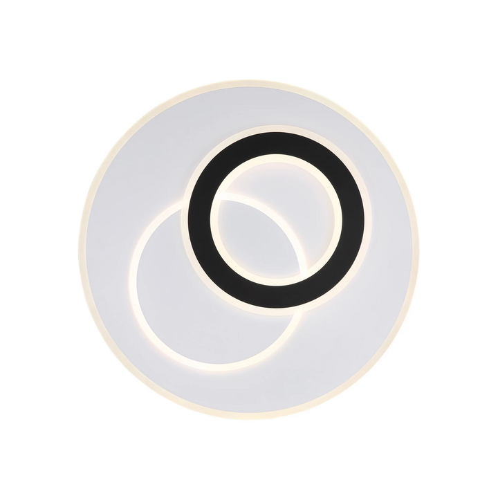 Globo Smart Led Deckenleuchte Jacques Weiß Schwarz ø 70 Cm Cct Deckenlampe Spot B-Ware - 9007371457960