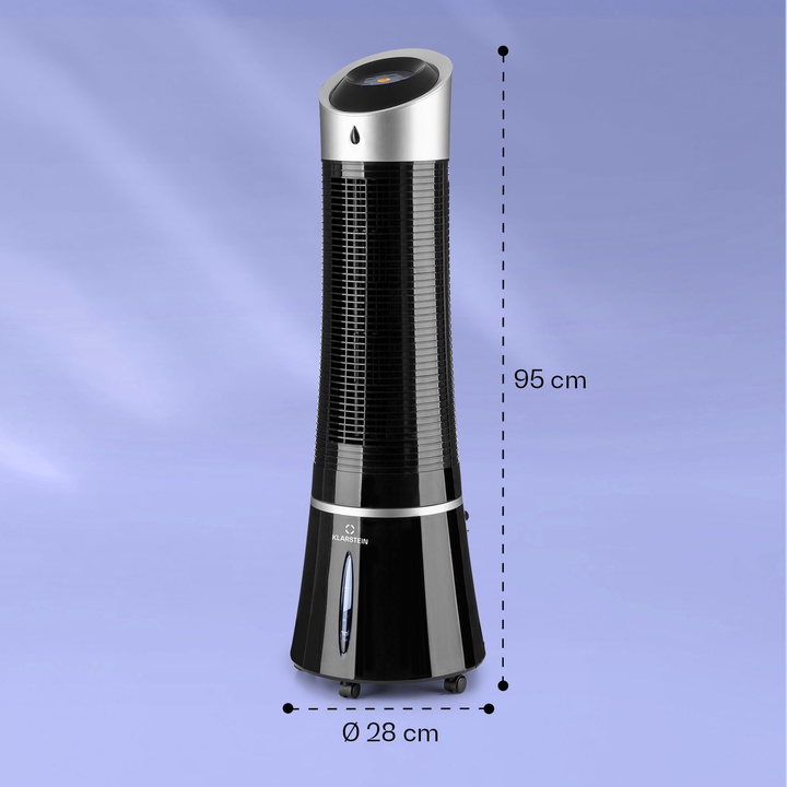 Klarstein Skyscraper Ice Smart Klimaanlage Luftkühler Ventilator Luftbefeuchter