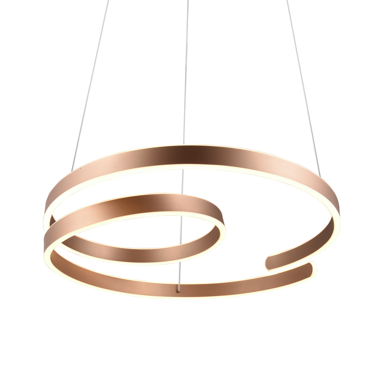 Trio Lighting LED-Hängeleuchte Marnie switch-dim kaffee Hängelampe SIEHE TEXT