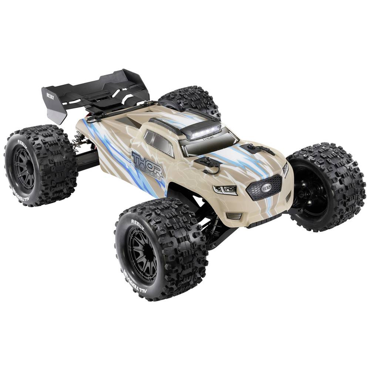 Reely Thor Kreidegrau Brushless 1:10 RC Modellauto Elektro Monstertruck Allrad