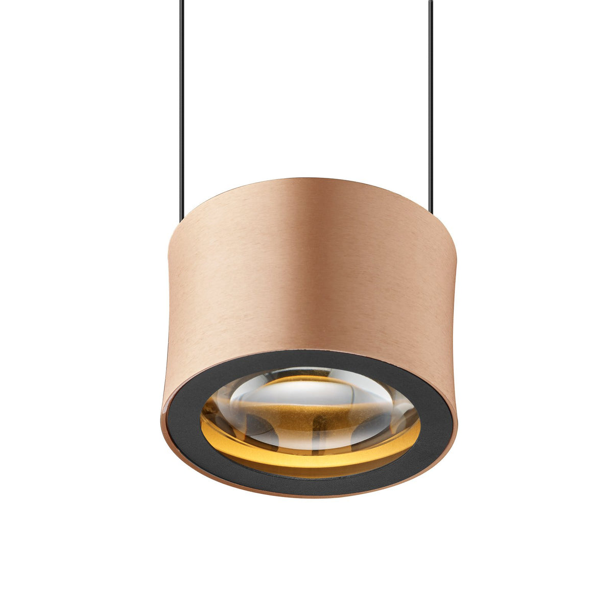 Hängelampe Hängeleuchte BANKAMP Impulse LED Lampe Pendelleuchte roségold 3-flamm - 4009669018599