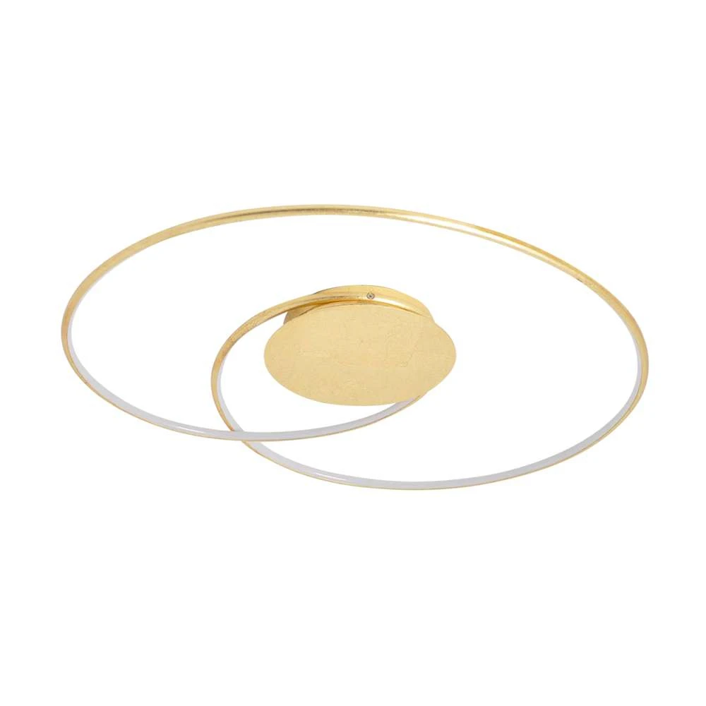 B-Ware Lindby Deckenleuchte Deckenlampe Led Joline Gold Metall Kunststoff Wohnraum B154