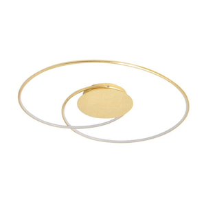 B-Ware Lindby Deckenleuchte Deckenlampe Led Joline Gold Metall Kunststoff Wohnraum B154