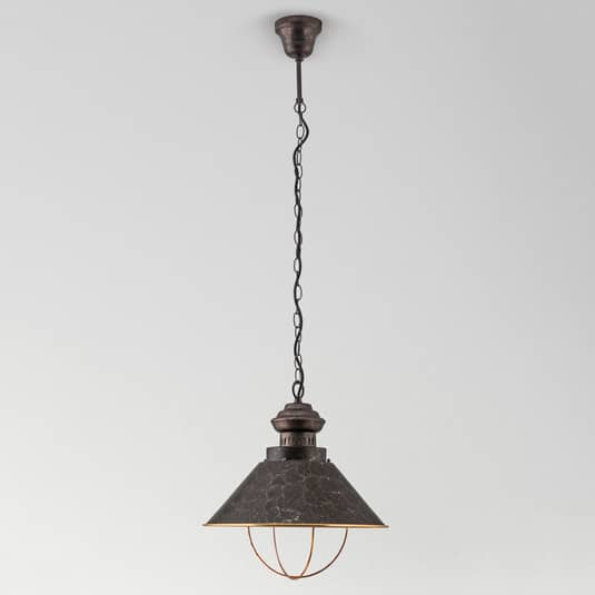 Suspension rustique Orion Shanta, lampe de plafond suspendue pour salon 