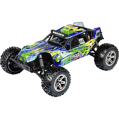 B-Ware Reely Stagger Brushless 1:10 Rc Modellauto Elektro Buggy Auto Allradantrieb 4 Wd