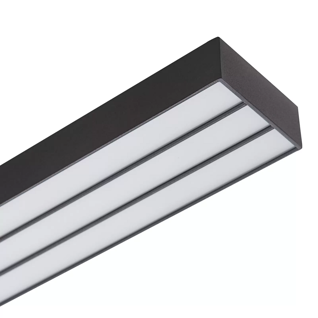 Lucande Leicy LED-Deckenlampe Deckenleuchte RGBW Tuya 100 cm Fernbedienung