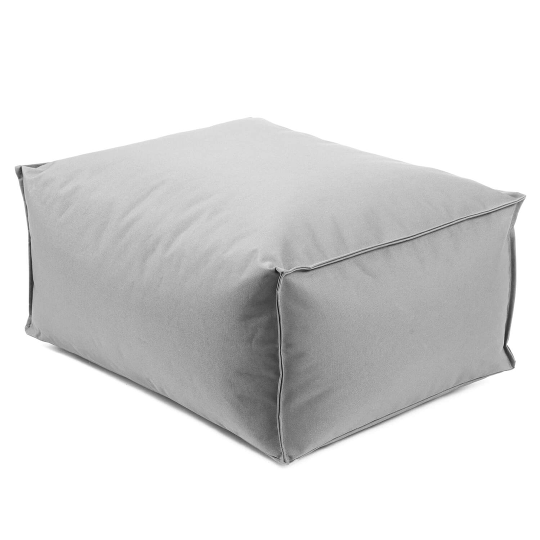 Mokebo Outdoor Pouf Der Ruhepouf Hocker Gartenpouf Gartenhocker Sitzhocker Grau B-Ware - 4260669188440