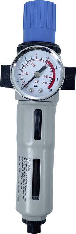 B-Ware TRU COMPONENTS TC-12773944 Filter-Regelventil G 1/4 automatischer Ablass