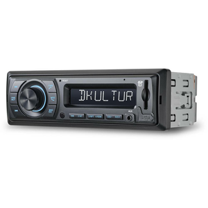 Autoradio Renkforce RF ARA 300 DAB+ Bluetooth USB SD AM FM (réf. 972) avec antenne DAB.