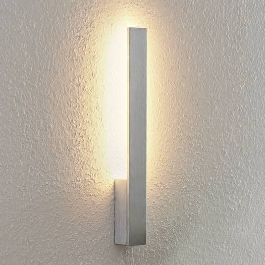 Applique murale LED Arcchio Thiago, luminaire, IP40 2W, aluminium brossé, 905