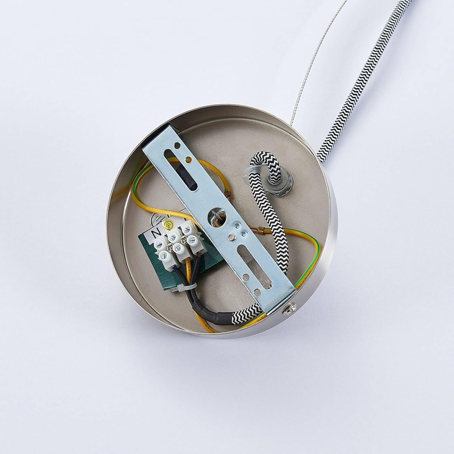 B-Ware Lindby Pendelleuchte Jelin Deckenlampe Hängeleuchte Deckenleuchte Lampe Grau E27 - 4251096525021