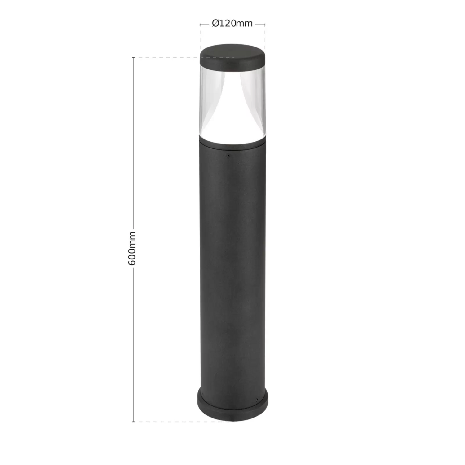 Led Wegeleuchte Midnight Anti Uv Diffusor Ip65 Wegelampe Lampe Leuchte Stehlampe B-Ware - 9003090275779