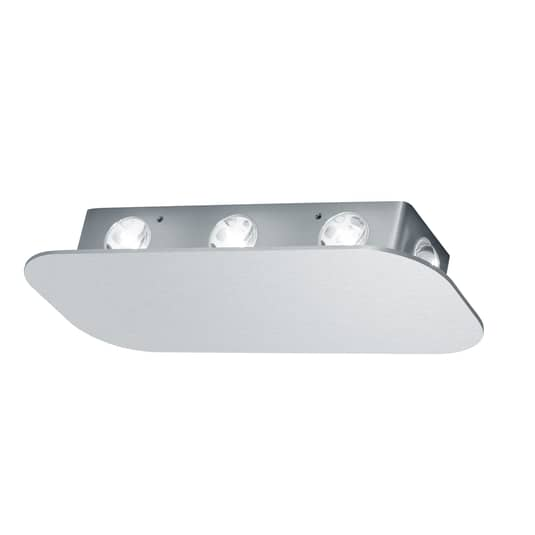 B-Leuchten Duo LED-Stehleuchte Stehlampe Lampe Leuchte nickel matt CCT