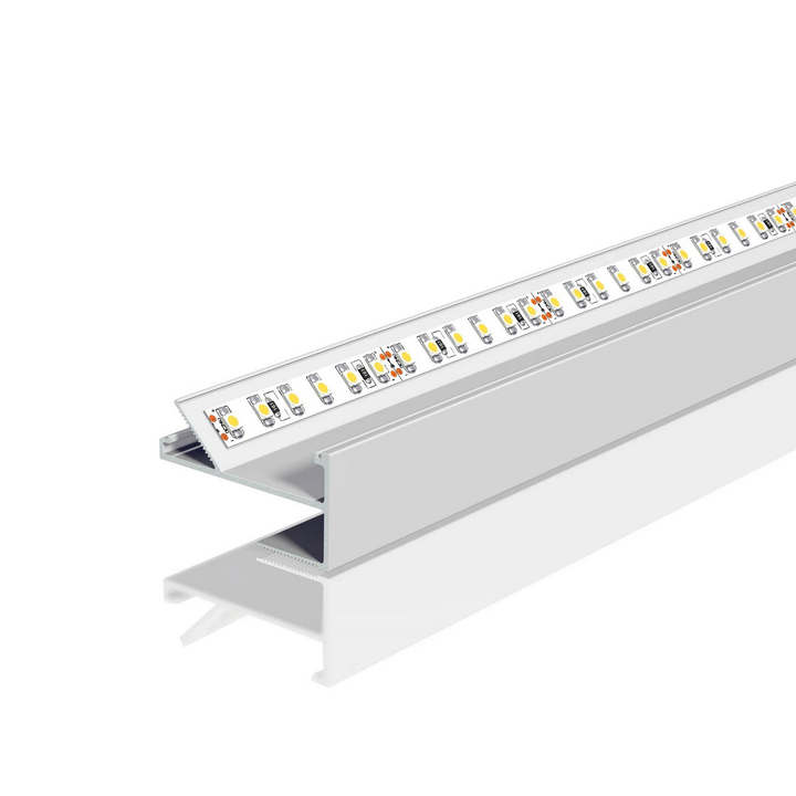 Evn Aptbh Alu Profil Deckenschiene 200cm Aluminiumkanal 8 Stück B-Ware