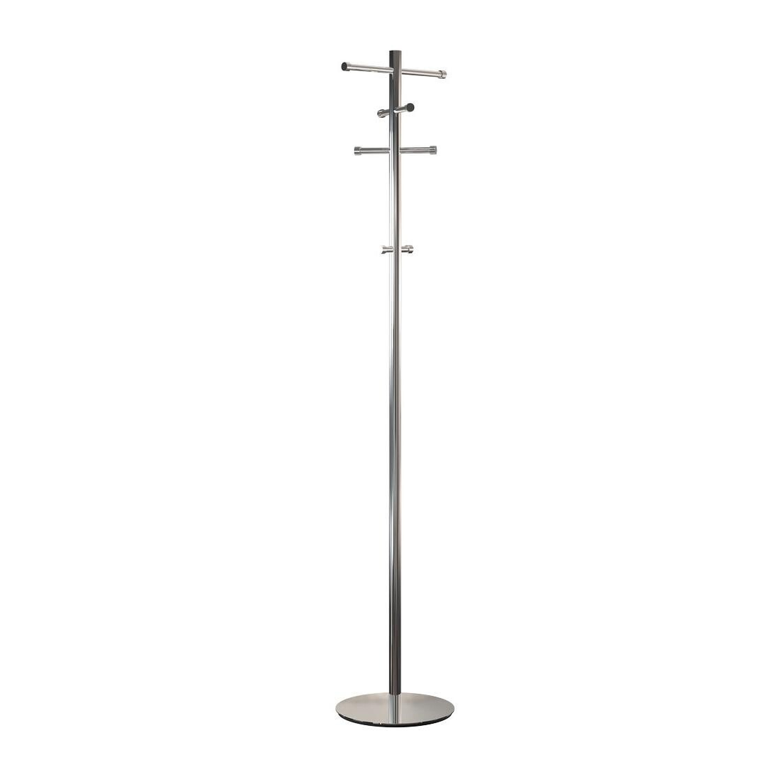 Frost Nova Kleiderständer 170cm Edelstahl Poliert 36cm Fuß Siehe Text/Foto B-Ware