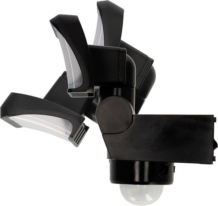 Brennenstuhl LED Strahler Wandleuchte WS 2050 SP Bewegungsmelder 1680lm schwarz