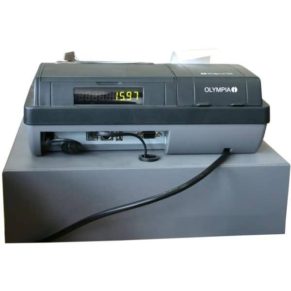 Olympia CM 942 TSE Registrierkasse 410x210x440mm 4 Banknoten 8 Hartgeld Fächer - 4030152951048