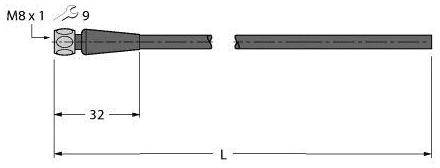 Turck 6933487 Sensor-/Aktor-Anschlussleitung Leitung Anschlusskabel Kabel