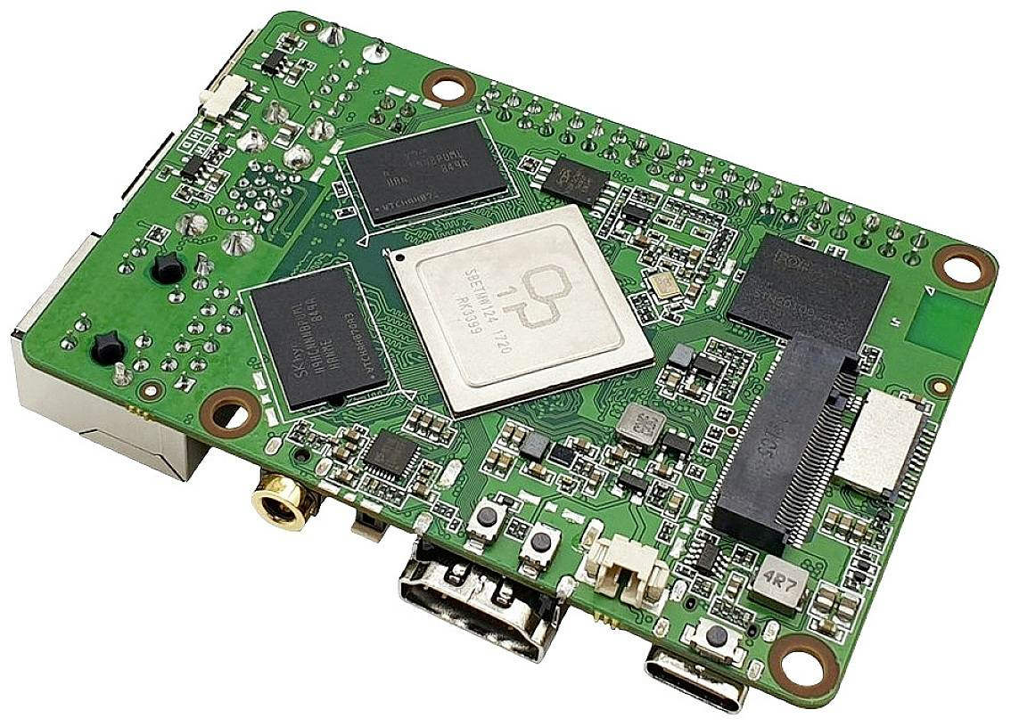 Radxa Rock Single Board Computer Computer 4 Se 4 Gb 6 X 1.5 G Hz Usb Bluetooth B-Ware