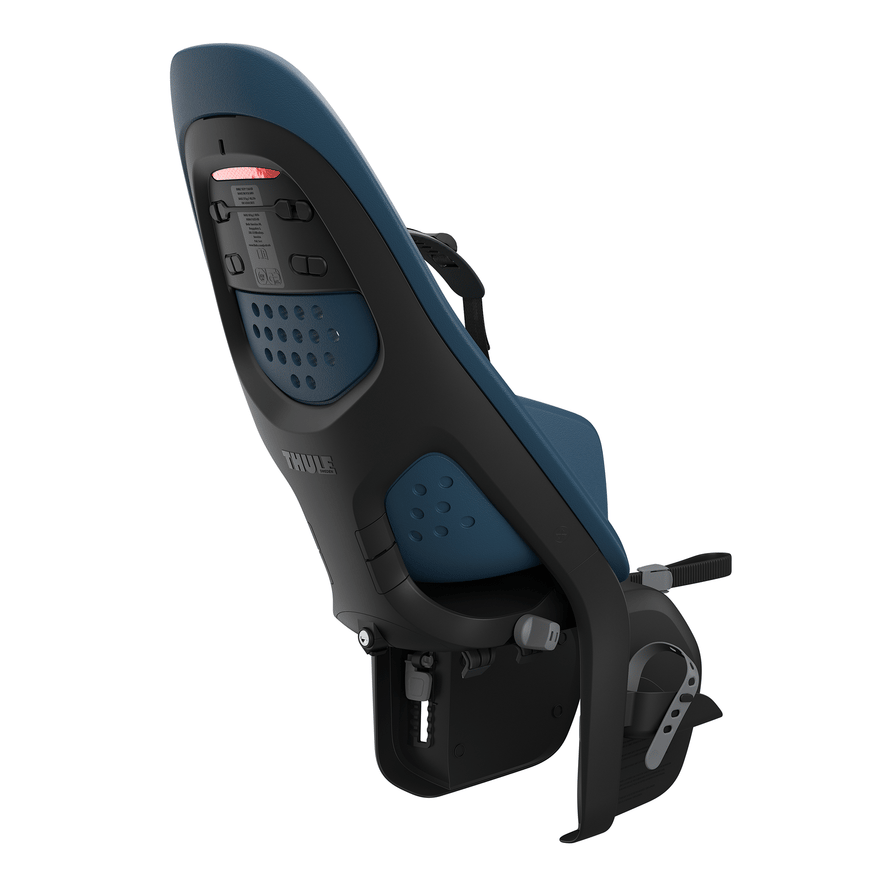 Thule Yepp 2 Maxi Gepäckträgermontage Majolica Blue Fahrradsitz Sitz Kindersitz B-Ware