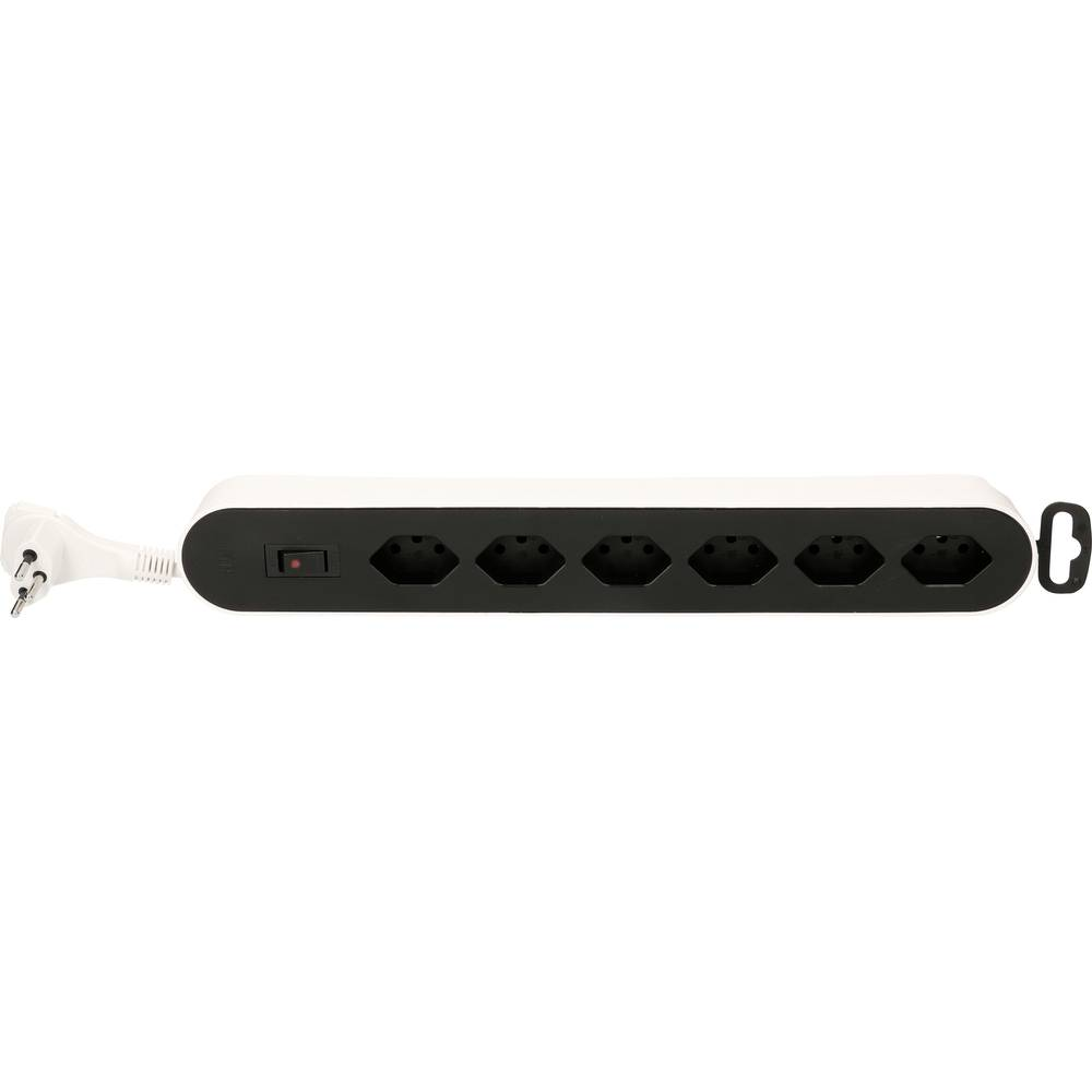 Max Hauri Ag 160033 Steckdosenverteiler Steckdosenleiste Weiß Schwarz Ch Stecker B-Ware - 7618403023286