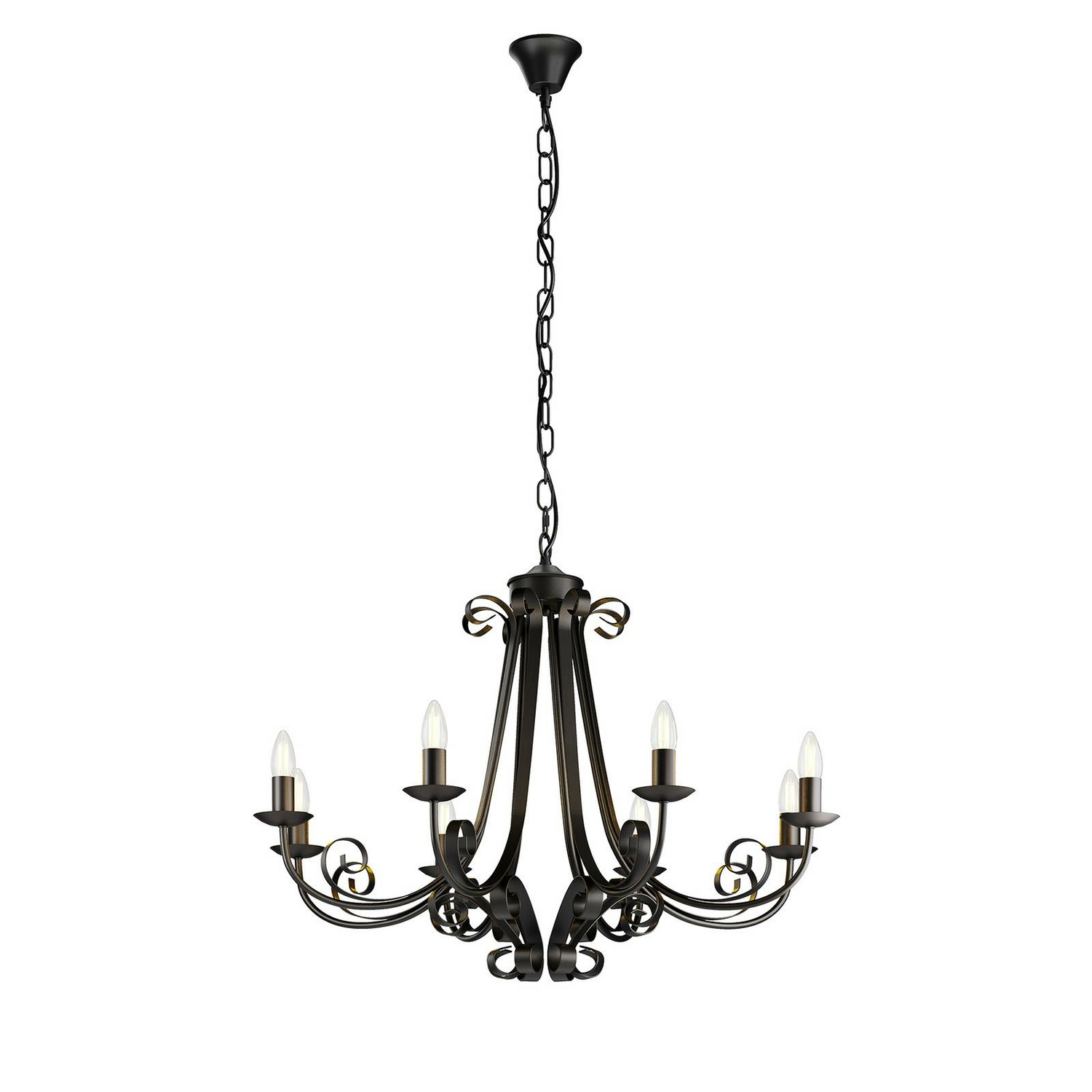 B-Ware Lindby Scaleria Kronleuchter Hängeleuchte Deckenlampe Pendelleuchte Leuchte L588