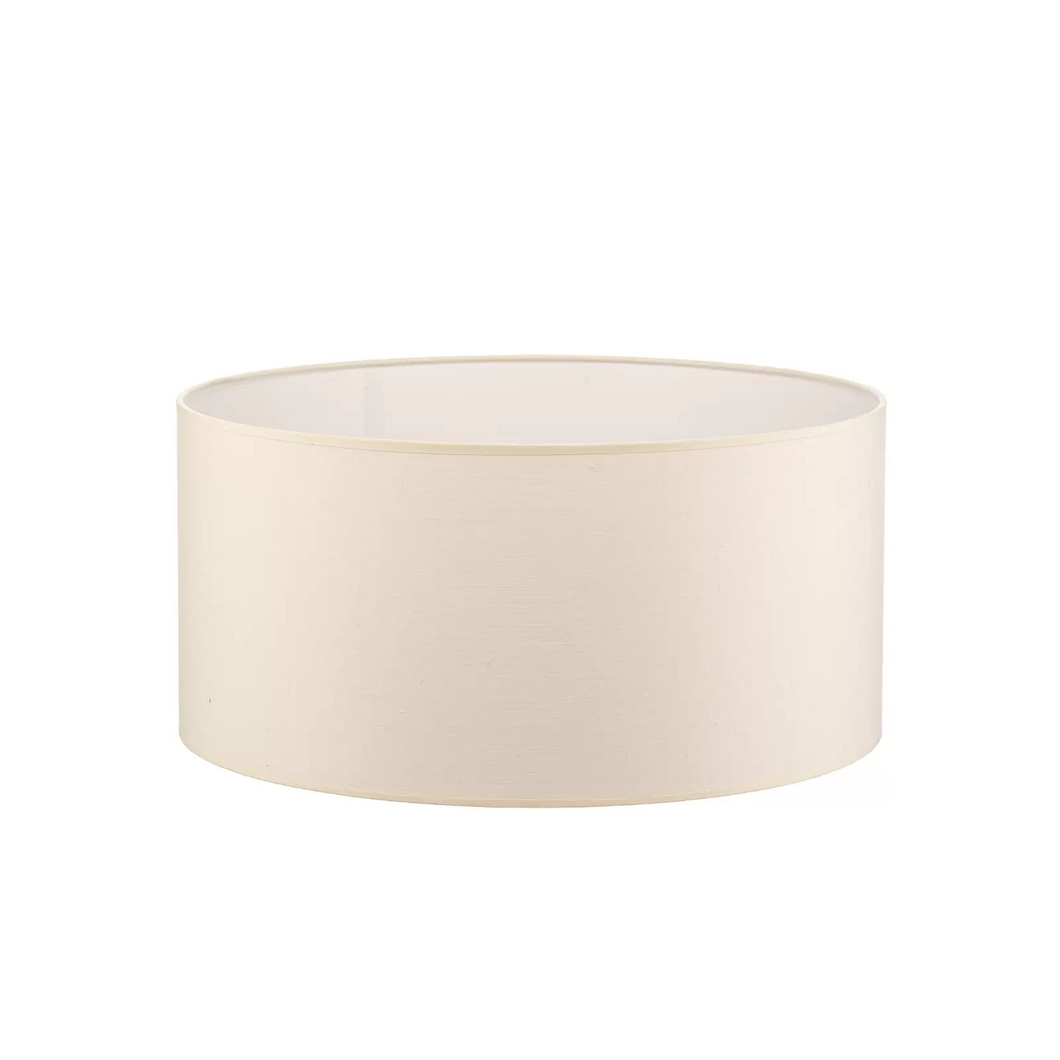 B-Ware Lampenschirm Roller Ecru Baumwolle ø 50cm Höhe 24 Cm Lampe Leuchte Lampenzubehör