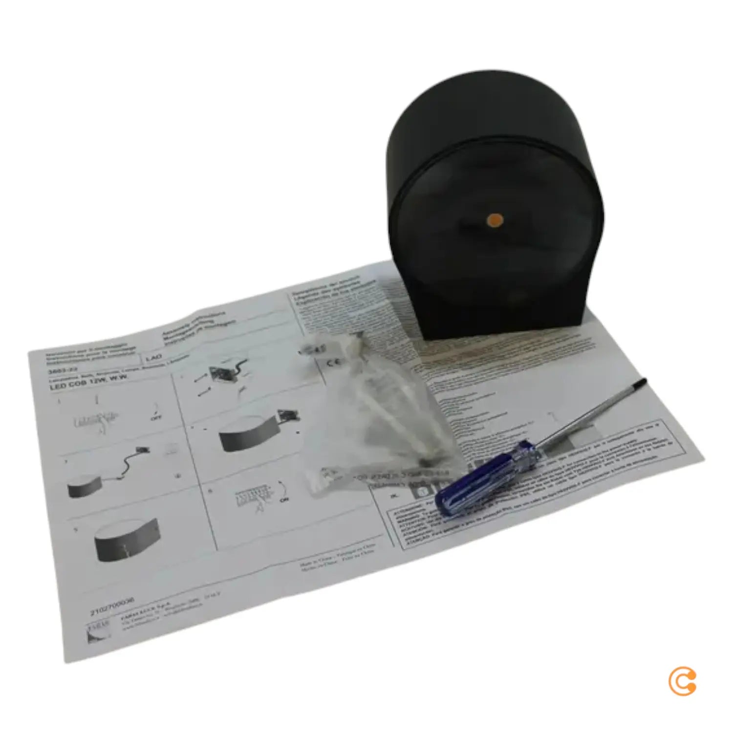 B-Ware Fabas Luce Lao Led Außenwandleuchte Außenwandlampe Leuchte Lampe Licht - 8019282518587