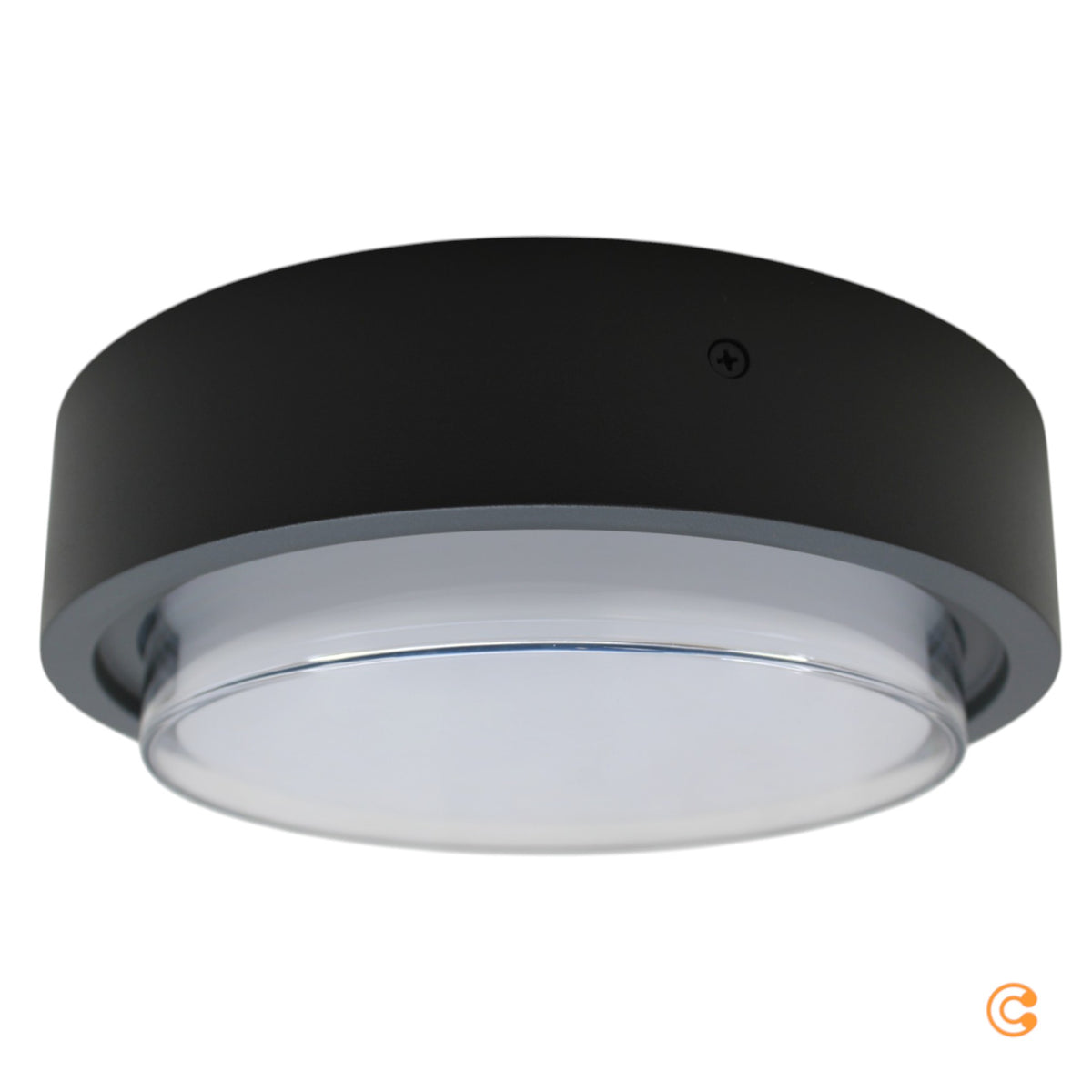 Fabas Luce Deckenleuchte Außenlampe Owen LED Außenleuchte dunkelgrau Aluminium - 8019282550716