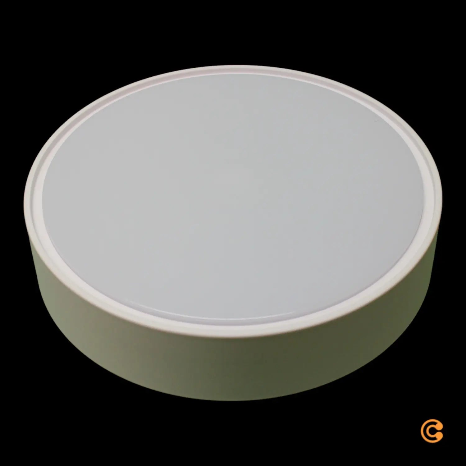 B-Ware Fabas Luce Led Deckenleuchte Hatton Badezimmer Ip65 25 Cm Kunststoff Warmweiß - 8019282060512