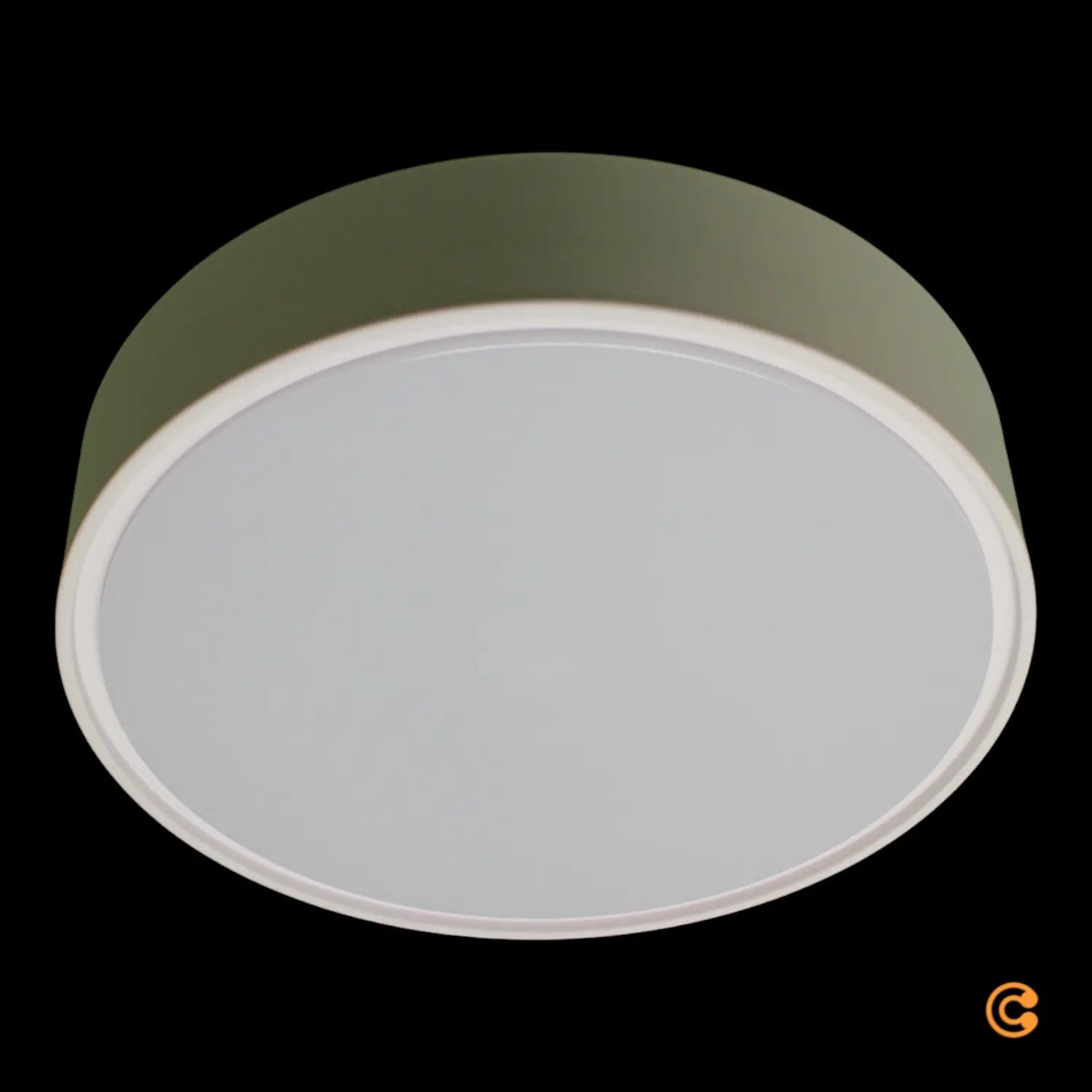 B-Ware Fabas Luce Led Deckenleuchte Hatton Badezimmer Ip65 25 Cm Kunststoff Warmweiß - 8019282060512