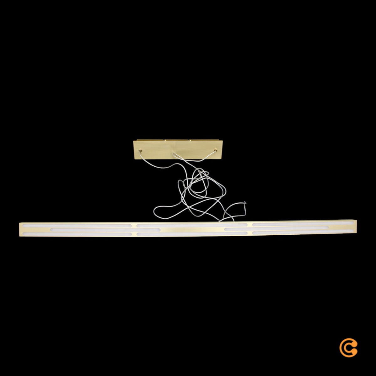 Fabas Luce LED Hängeleuchte Pendellampe Ling messing Up Downlight dimmbar - 8019282540427