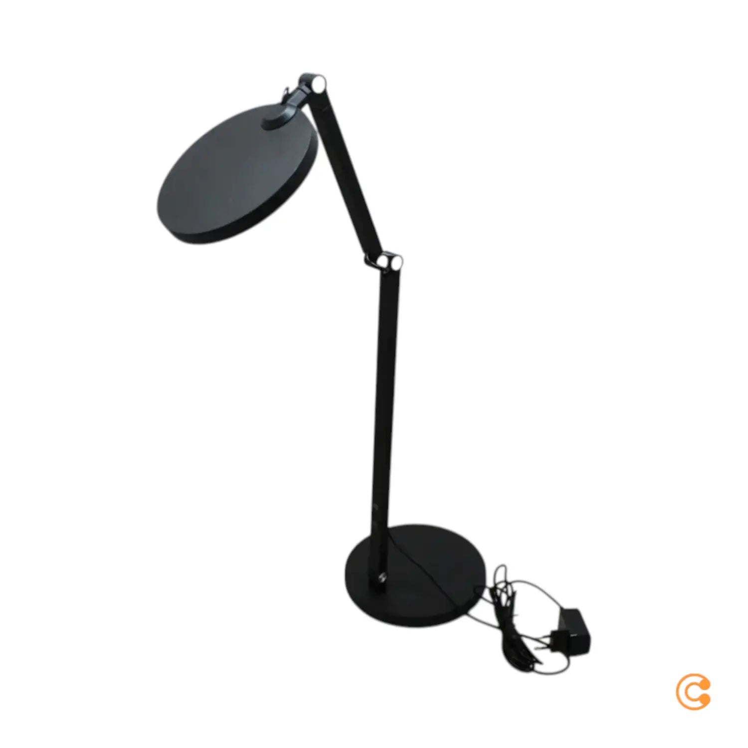 B-Ware Fabas Luce Schreibtischleuchte Tischlampe Led Regina Dimmer Metall Schwarz 80 Cm - 8019282510802