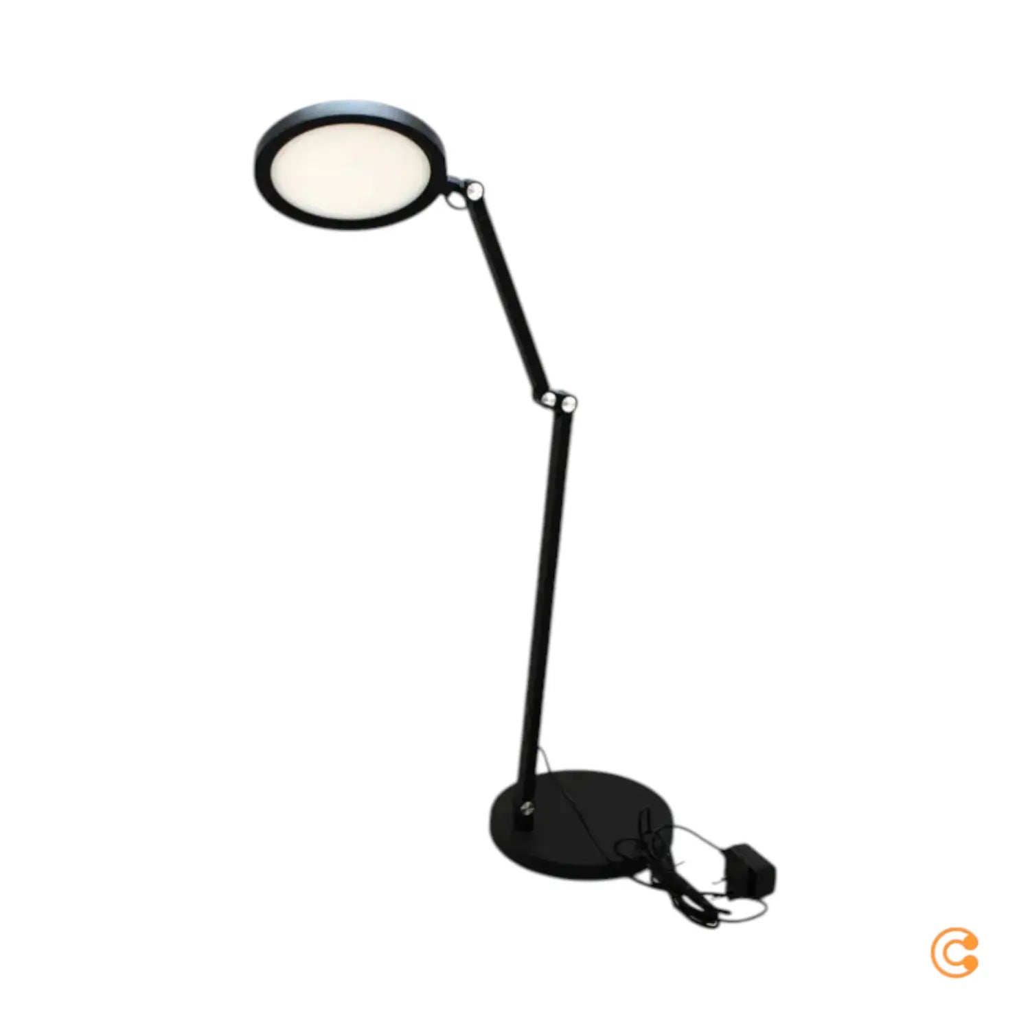 B-Ware Fabas Luce Schreibtischleuchte Tischlampe Led Regina Dimmer Metall Schwarz 80 Cm - 8019282510802