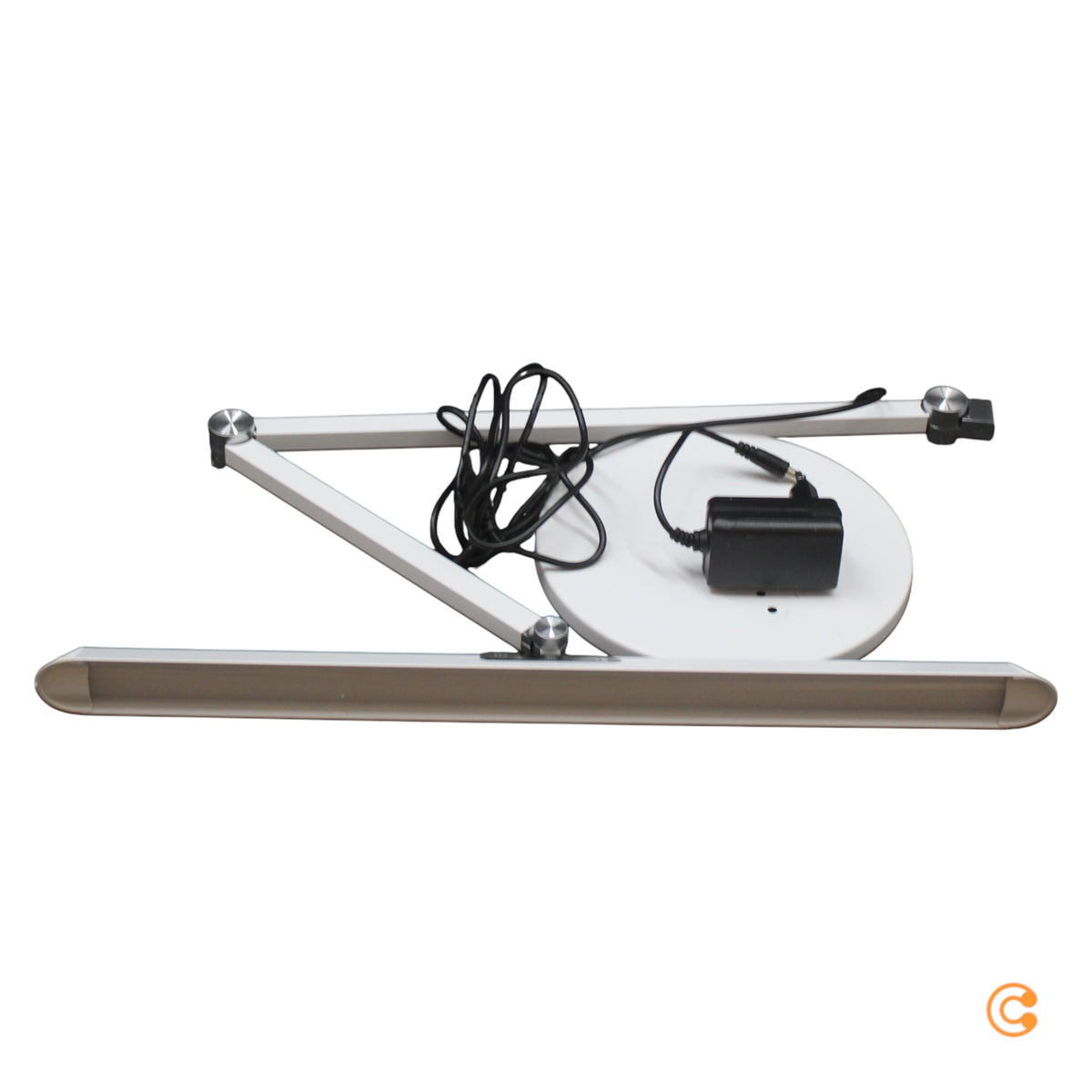 Fabas Luce Schreibtischlampe Tischleuchte LED Beba weiß dimmbar Touchschalter - 8019282546467