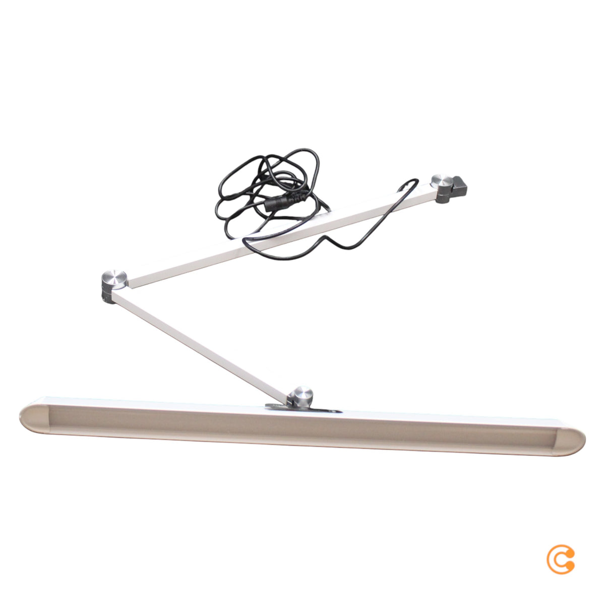 Fabas Luce Schreibtischlampe Tischleuchte LED Beba weiß dimmbar Touchschalter - 8019282546467