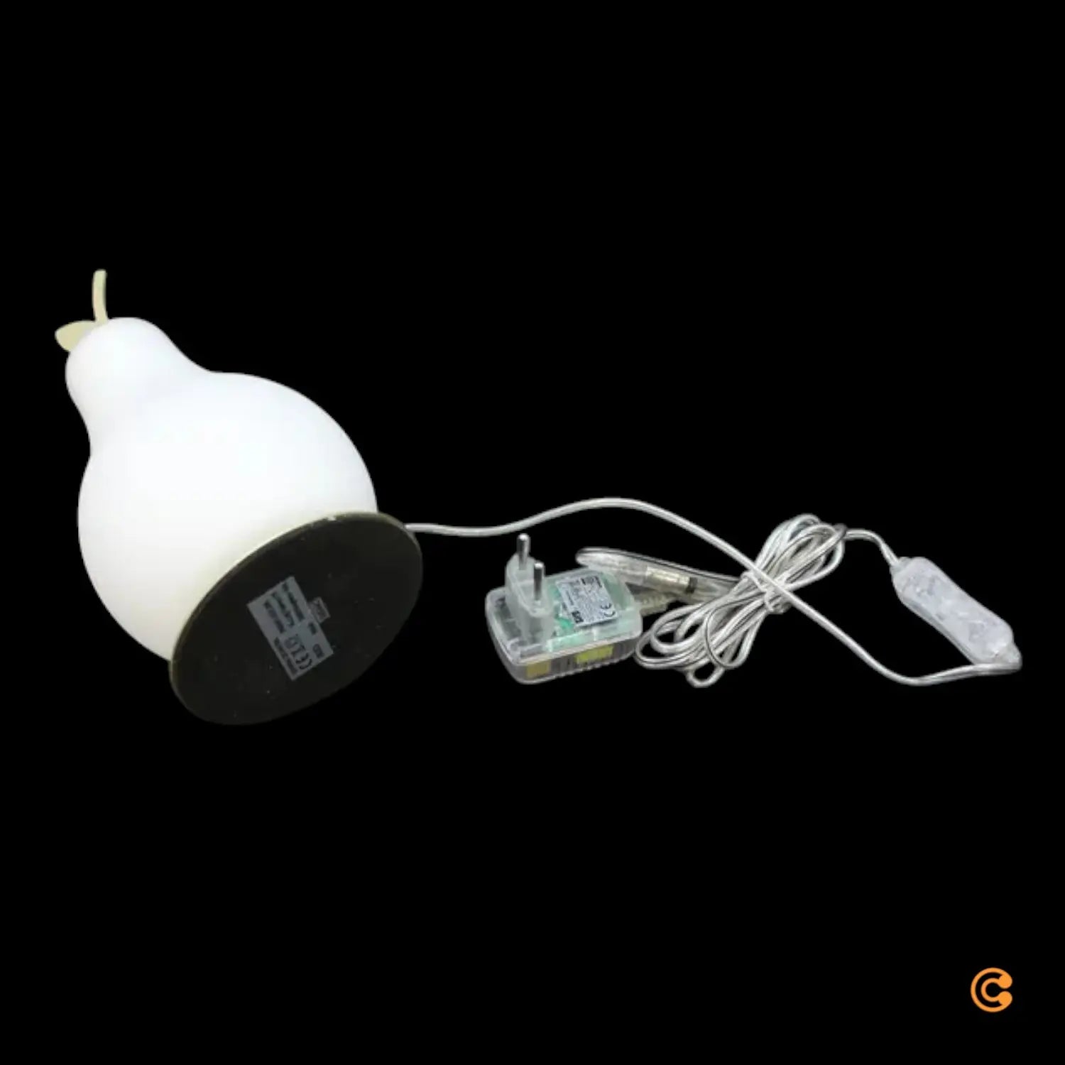 B-Ware Fabas Luce Led Tischleuchte Wilma Tischlampe Led Messing/Weiß Birnenform Dimmbar - 8019282546320