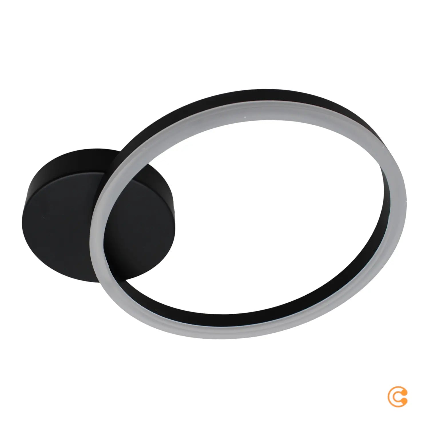 B-Ware Fabas Luce Led Wandleuchte Giotto Einflammig Schwarz Lampe Leuchte Licht - 8019282508052