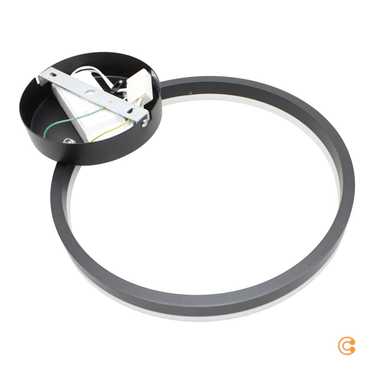 B-Ware Fabas Luce Led Wandleuchte Giotto Einflammig Schwarz Lampe Leuchte Licht - 8019282508052